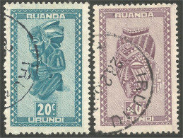 770 Ruanda Urundi Masques Masks (RUA-35) - Disfraces