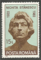 766 Roumanie Poete Nichita Stanescu Poet MNH ** Neuf SC (ROU-325) - Unused Stamps