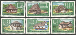 766 Roumanie Architecture Houses Maisons MNH ** Neuf SC (ROU-319) - Unused Stamps
