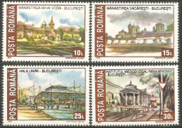 766 Roumanie Monuments Monastere Monastery Institut Medical MNH ** Neuf SC (ROU-323) - Nuevos