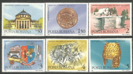 766 Roumanie Athaenaeum Trajan Pitesti Casque Helmet MNH ** Neuf SC (ROU-318) - Unused Stamps