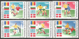 766 Roumanie Drapeaux Flags Football Soccer MNH ** Neuf SC (ROU-255) - Sonstige & Ohne Zuordnung