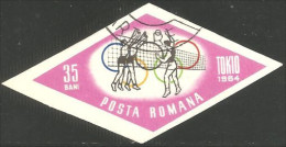 766 Roumanie Volleyball Imperforate Non Dentelé (ROU-235) - Volley-Ball