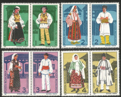 766 Roumanie Tirnave Buzau Ilfov Dobrogea Costumes MNH ** Neuf SC (ROU-233b) - Costumes