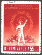 766 Roumanie Parti Ouvrier Worker Party (ROU-179) - Usati