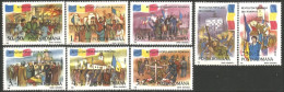 766 Roumanie People's Revolution Populaire Semi-postal Drapeaux Flags MNH ** Neuf SC (ROU-126) - Postzegels