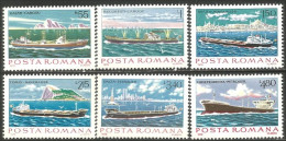 766 Roumanie 1979 Bateaux Roumains Roumanien Ships MNH ** Neuf SC (ROU-124) - Ships