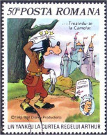 766 Roumanie Disney Goofy Dingo Camelot Roi Arthur Court (ROU-43) - Disney