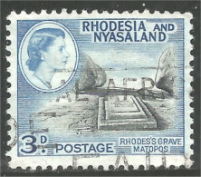 760 Rhodesia Nyasaland Cecil B Rhodes Grave Tombe Matopos (RHO-42b) - Rodesia & Nyasaland (1954-1963)