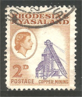 760 Rhodesia Nyasaland Copper Mining Mine Cuivre (RHO-38) - Minerali