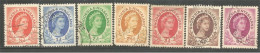 760 Rhodesia Nyasaland Queen Elizabeth II 1/2d To 6d (RHO-26) - Rodesia & Nyasaland (1954-1963)