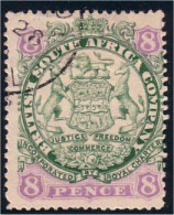 760 Rhodesia 8p Coat Of Arms Armoiries (RHO-23) - Timbres