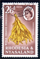 760 Rhodesia Nyasaland Tabac Tobacco 2sh 6d (RHO-21) - Tabacco