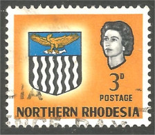 758 Northern Rhodesia Armoiries Coat Of Arms Aigle Eagle Adler Aquila (RHN-14c) - Rodesia Del Norte (...-1963)