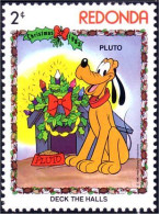 756 Redonda Disney Pluto Noel Christmas MNH ** Neuf SC (RED-10) - Disney