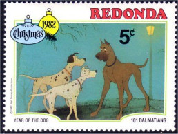 756 Redonda Disney 101 Dalmatiens Dalmatians Pongo Perdita Colonel MNH ** Neuf SC (RED-6c) - Kino