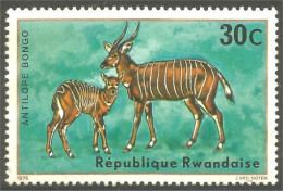 777 Rwanda Antilope Bongo Antelope Gazelle MNH ** Neuf SC (RWA-290) - Other & Unclassified