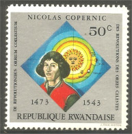 777 Rwanda Copernic Copernicus Astronome Astronomie Astronomy MNH ** Neuf SC (RWA-289) - Astronomy