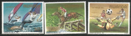 777 Rwanda Olympiques Los Angeles Olympics Football Soccer Cheval Horse JumpingMNH ** Neuf SC (RWA-249) - Verano 1984: Los Angeles