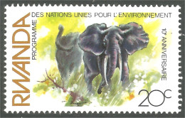 777 Rwanda Elephant Elefante Norsu Elefant Olifant MNH ** Neuf SC (RWA-254a) - Nuevos