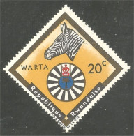 777 Rwanda Lions Club Zèbre Zebra MH * Neuf (RWA-235) - Other & Unclassified