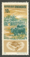 777 Rwanda Elevage Vache Cow Vaca Kuh Koe Mucca Vacca Boeuf Bull MH * Neuf (RWA-229a) - Landwirtschaft