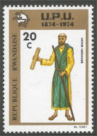 777 Rwanda Moine Messager Messenger Monk UPU MNH ** Neuf SC (RWA-207a) - U.P.U.