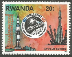 777 Rwanda Espace Space Apollo Soyouz Soyuz MNH ** Neuf SC (RWA-175c) - Fisica