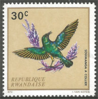777 Rwanda Oiseau Bird Vogel Uccello Souimanga Sunbird MNH ** Neuf SC (RWA-171b) - Sonstige & Ohne Zuordnung