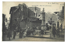 Carte Postale: Salon- Place De La Révolution- Animation - Salon De Provence