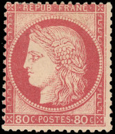 * 57 - 80c. Rose. TB. - 1871-1875 Cérès