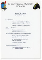 Obl. 32 - Lot De 17 Lettres Avec Cachet à Date FELDPOST De L'Armée De La Garde Du Prince Albert De Saxe Avec Identificat - War 1870