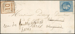Obl. ALSACE N°5 - 10c. Obl. FELDPOST N°11 S/lettre De PITHIVIERS Du 9 Janvier 1871 à Destination De La Poste De Vaugirar - War 1870