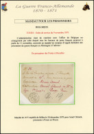 Obl. Lot De 23 Lettres Adressées Ou En Provenance De Prisonniers De Guerre. Bel Ensemble à étudier. Photos Du Lot Sur De - Oorlog 1870