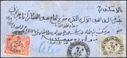 Obl. CONSTANTINOPLE. Timbre égyptien à 20 Et 1pi. Obl. CàD VR POSTE EGYZIANE - CONSTANTINOPOLI Du 18 Octobre 1875 à Dest - 1849-1876: Periodo Clásico