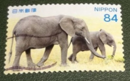 Nippon - Japan - 2020 - Michel 10605 - Old And Young Elephant - Olifant - Gebraucht