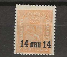 1929 MNH Norway Mi 154 Postfris** - Unused Stamps