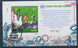 UNO - Wien Block62 (kompl.Ausg.) Gestempelt 2021 Olympische Sommerspiele (10357163 - Usados