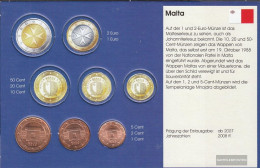 Malta M1- 3 2008 Stgl./unzirkuliert 2008 Kursmünze 1, 2 And 5 CENT - Malta