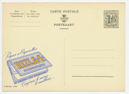 Publibel - Postal Stationery Belgium 1954 Cigarette Paper - Rolling Tobacco - Tabaco