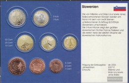 Slovenia SLO1- 3 2007 Stgl./unzirkuliert 2007 Kursmünze 1, 2 And 5 CENT - Slovenia