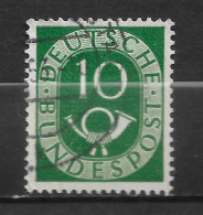 ALLEMAGNE    FÉDÉRALE  N°14 - Used Stamps