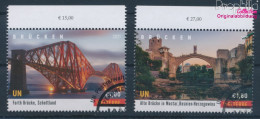 UNO - Wien 1113-1114 (kompl.Ausg.) Gestempelt 2021 Brücken Und Wasserstraßen (10357162 - Used Stamps