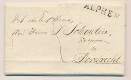 ALPHEN - Dordrecht 1817 - ...-1852 Préphilatélie