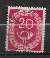 ALLEMAGNE    FÉDÉRALE  N°16 - Used Stamps