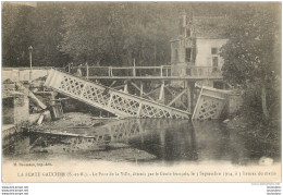 LA FERTE GAUCHER  LE PONT DE LA VILLE DETRUIT PAR LE GENIE FRANCAIS - La Ferte Gaucher