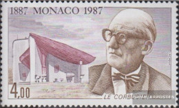 Monaco 1836 (complete Issue) Unmounted Mint / Never Hinged 1987 Le Corbusier - Neufs