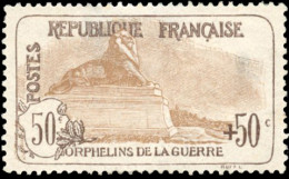 * 153 - 50c. + 50c. Orphelins Brun-clair. TB. - Other & Unclassified