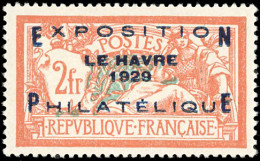 ** 257A - 2F. Exposition Philatélique Du Havre. SUP. - Autres & Non Classés