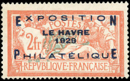 ** 257A - 2F. Exposition Philatélique Du Havre. TB. - Otros & Sin Clasificación